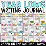 Writing Prompts & Writing Journal WHOLE YEAR BUNDLE  - 3rd