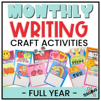 Preview of Craftivities 2nd 3rd, Differentiated Printable Craftivities Second, Third Grade