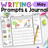 Writing Prompts and Journal Activities with Posters - May 