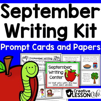 Writing Center Kit SEPTEMBER by Creative Lesson Cafe | TpT