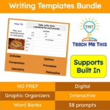 Writing Prompts and Graphic Organizers Bundle Volume 1
