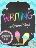 Writing Prompts for Author's Purpose: Ice Cream Style