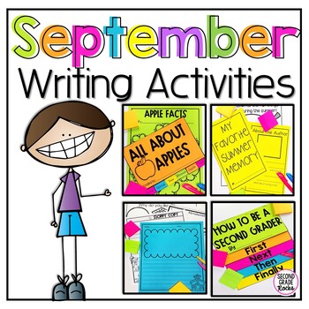 Preview of Writing Prompts for Back to School | Narrative, Opinion, How-To and Research |
