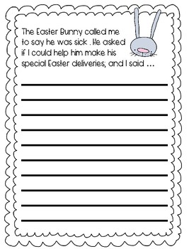 Writing Prompts for Easter by Sarah Hoover | Teachers Pay Teachers