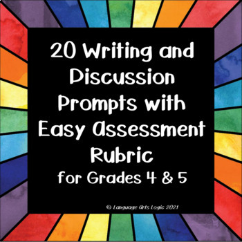Preview of Writing Prompts for Grades 4 and 5