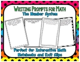 Writing Prompts for Math: The Number System