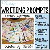 May Writing Prompts for Class Share Time