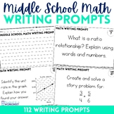 Middle School Math Writing Prompts