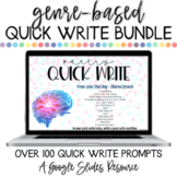 Quick Write Writing Prompts for Narrative, Informational, 