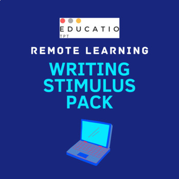 Preview of Writing Prompts for Remote Learning (Google Slides)