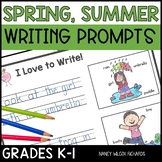 Writing Prompts for Spring and Summer with Sentence Starte