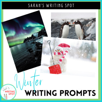 Preview of Writing Prompts for Winter