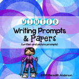Writing Prompts  - Winter (includes wintery papers)