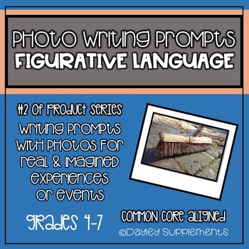 Preview of Writing Practice with Picture - FIGURATIVE LANGUAGE