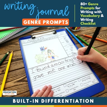 Preview of K-2 Writing Bundle: Personal Narrative, Informational, Imaginative, and Opinion