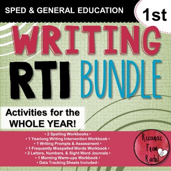 Preview of Writing RTI for 1st grade