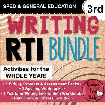 Preview of Writing RTI for 3rd grade
