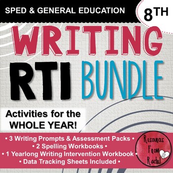 Preview of Writing RTI for 8th grade