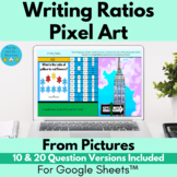 Writing Ratios From Pictures Pixel Art Digital Mystery Picture