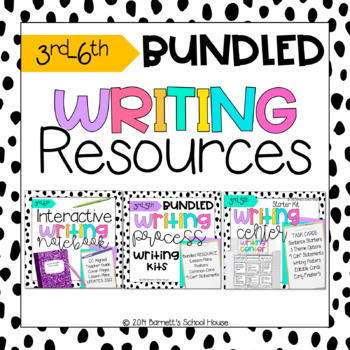 Preview of Interactive Writing Notebook | Centers | Narrative & Informative Writing Bundle