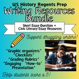 Writing Resources Bundle for SEQ + Civic Literacy Essay-US