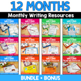 Paragraph Writing Resources / Monthly {BUNDLE}