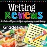 Writing Reviews 2nd Grade ~ Including Book Reviews 3rd Gra