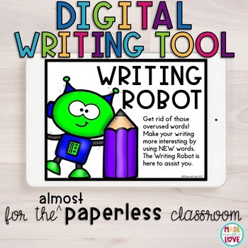 Preview of Writing Robot (A Digital Tool)