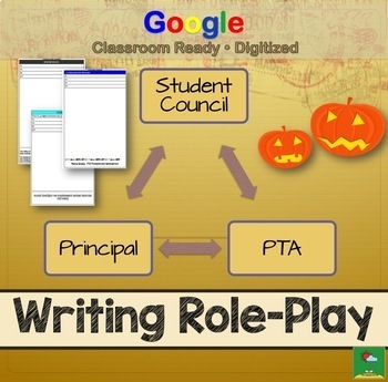 Preview of Writing Role-Play | Distance Learning | Google Classroom