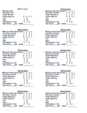 Writing Rubric - Print on Shipping Labels to make it easie