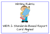 Writing Rubric (WIDA & Standards-Based Report Card Aligned) ELL