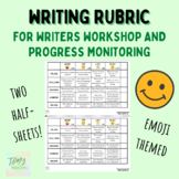 Writing Rubric for Writer's Workshop & Progress Monitoring
