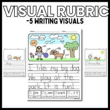 Five Star Writing: Writing Paper and Rubrics for Kindergarten