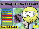 Writing Sentence Frames in Spanish & English
