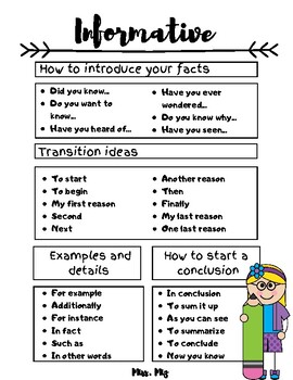 how to do a transition sentence