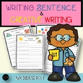Writing Sentences 1st Grade | Creative Writing Prompt Acti