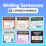 Writing Sentences Literacy Bundle / Writing Activities & S
