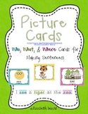 Writing Sentences Picture Cards