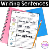 Writing Sentences | autism | special ed | Sentence Writing