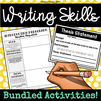 Preview of Writing Skills Bundle
