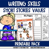 Writing Skills Short Stories For Core Values | Worksheets 