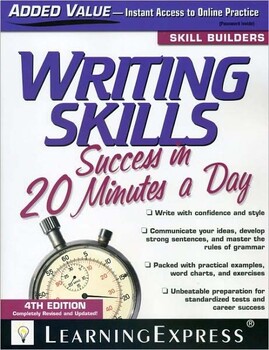 Preview of Writing Skills Success in 20 Minutes a Day