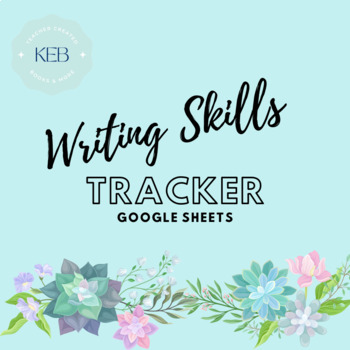Preview of Writing Skills Tracker