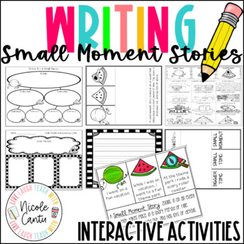 Preview of Writing Small Moment Stories Set