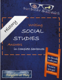 Writing Social Studies Answers in Complete Sentences - History