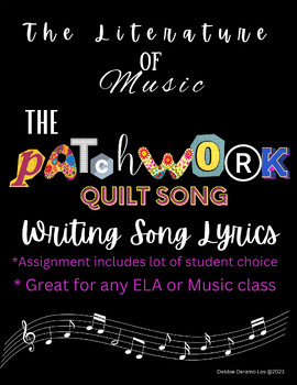 Preview of Writing Song Lyrics: The Patchwork Quilt method