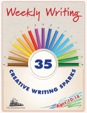 Writing Sparks- Weekly Writing Google Slides