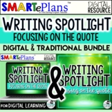 Writing Spotlight: Embedding Quotes in Writing (digital an