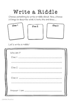 Preview of Writing Station Activities