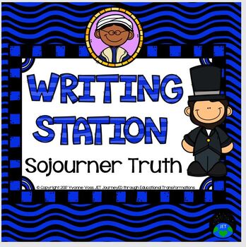 Preview of Sojourner Truth Mini Writing Station